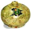 Soft Stone Marble Jewellery / Pill box - click here for large view